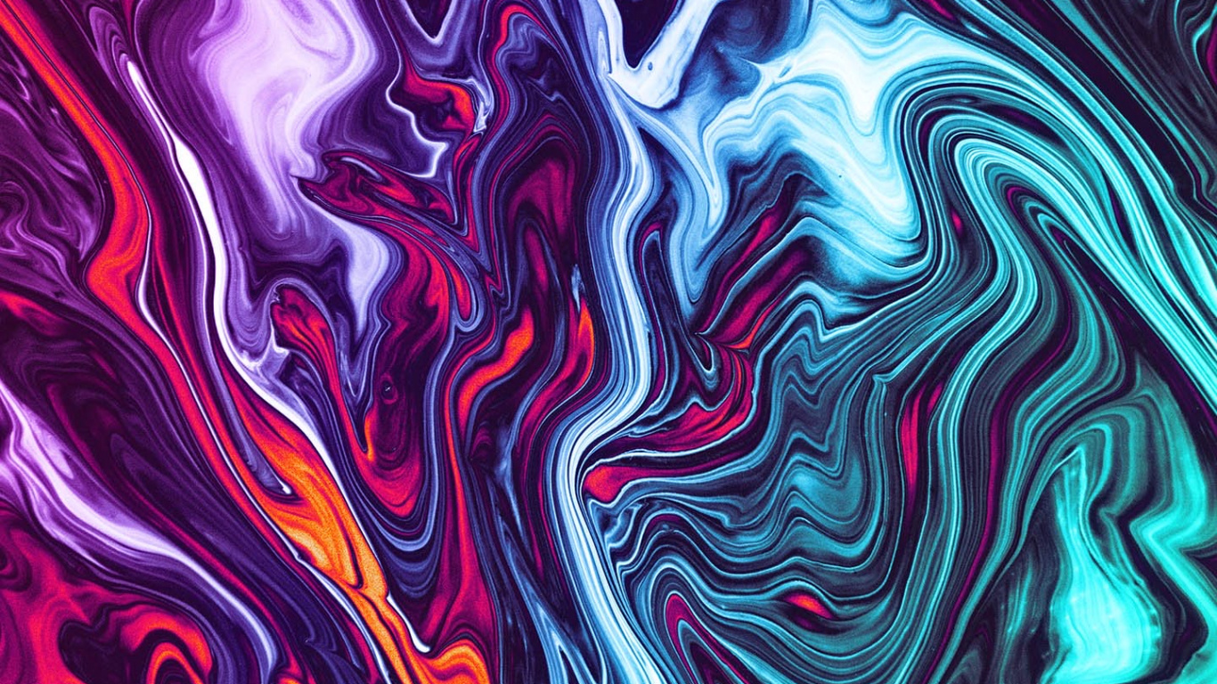 Abstrakte Kunst, Malerei, Azure, Kunst, Aqua. Wallpaper in 1366x768 Resolution