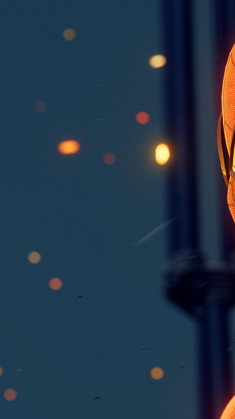 Spider-man, Chroma Key, Miles Morales, Superhero, Comics. Wallpaper in 750x1334 Resolution