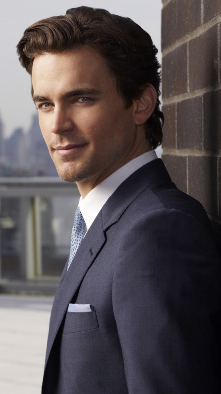 Weißer Kragen, Matt Bomer, Neal Caffrey, Anzug, Formelle Kleidung. Wallpaper in 720x1280 Resolution