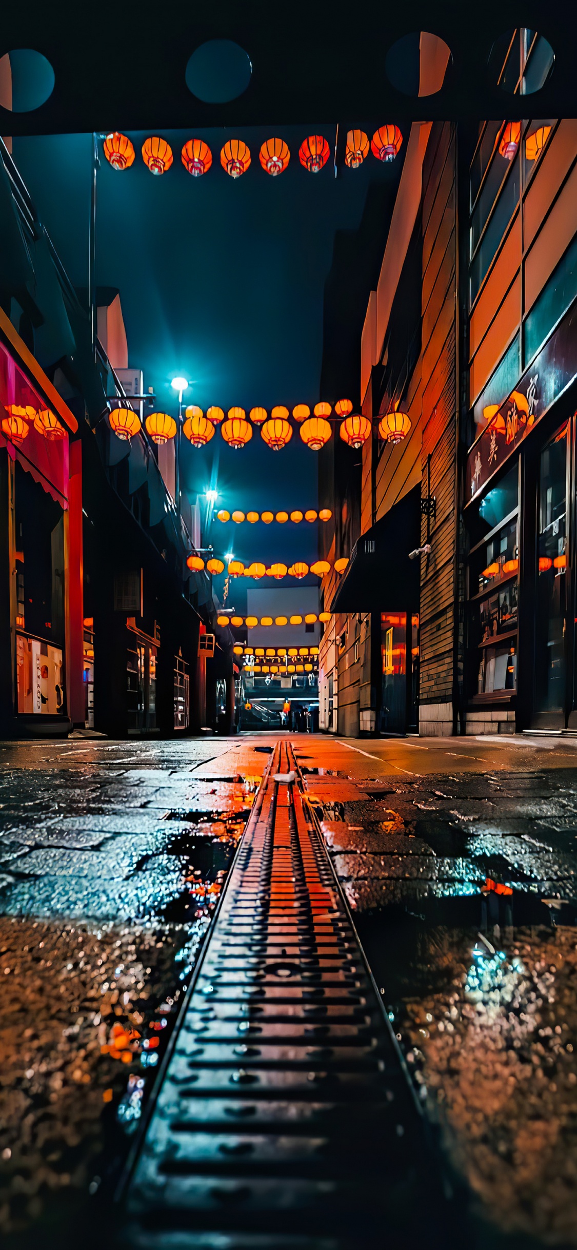 Nacht, Street Light, Licht, Stadtlandschaften, Street. Wallpaper in 1125x2436 Resolution