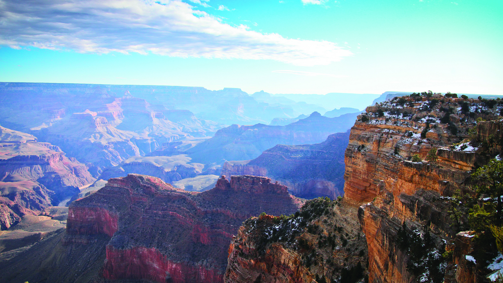 Brown Rocky Mountain Under Blue Sky During Daytime. Wallpaper in 1920x1080 Resolution