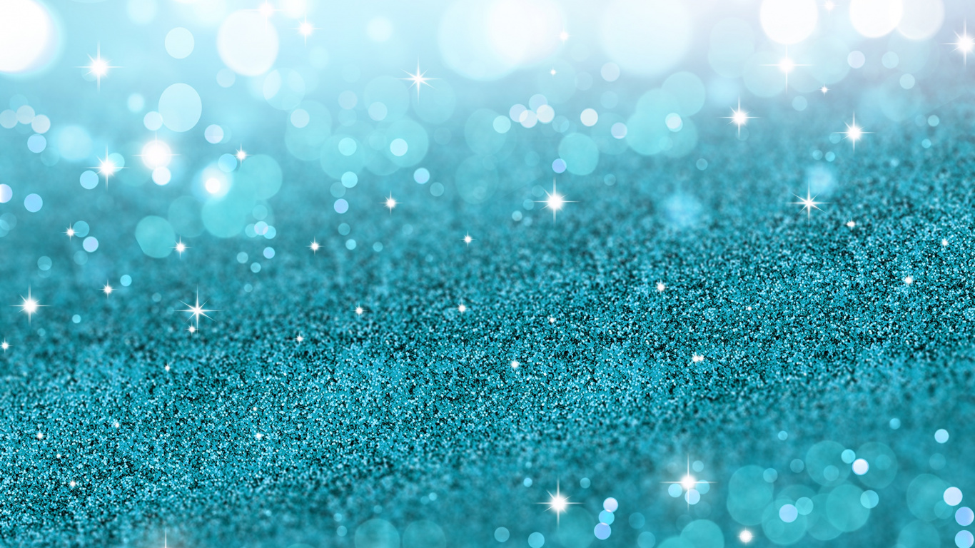 Water Droplets on Blue Surface. Wallpaper in 1366x768 Resolution