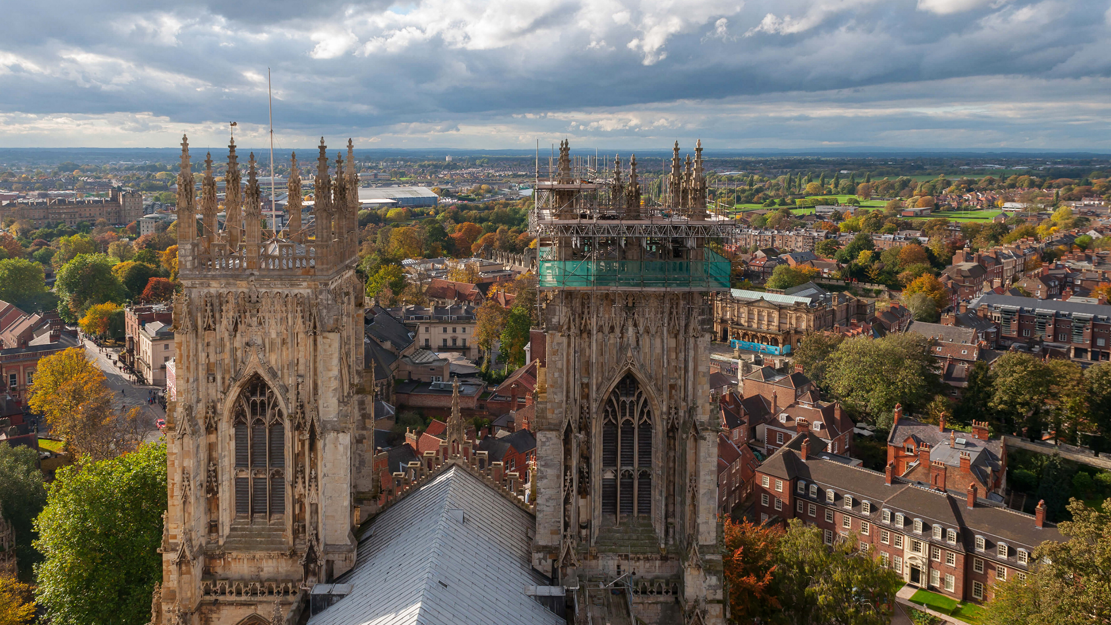 Aerial View of City Buildings During Daytime. Wallpaper in 3840x2160 Resolution