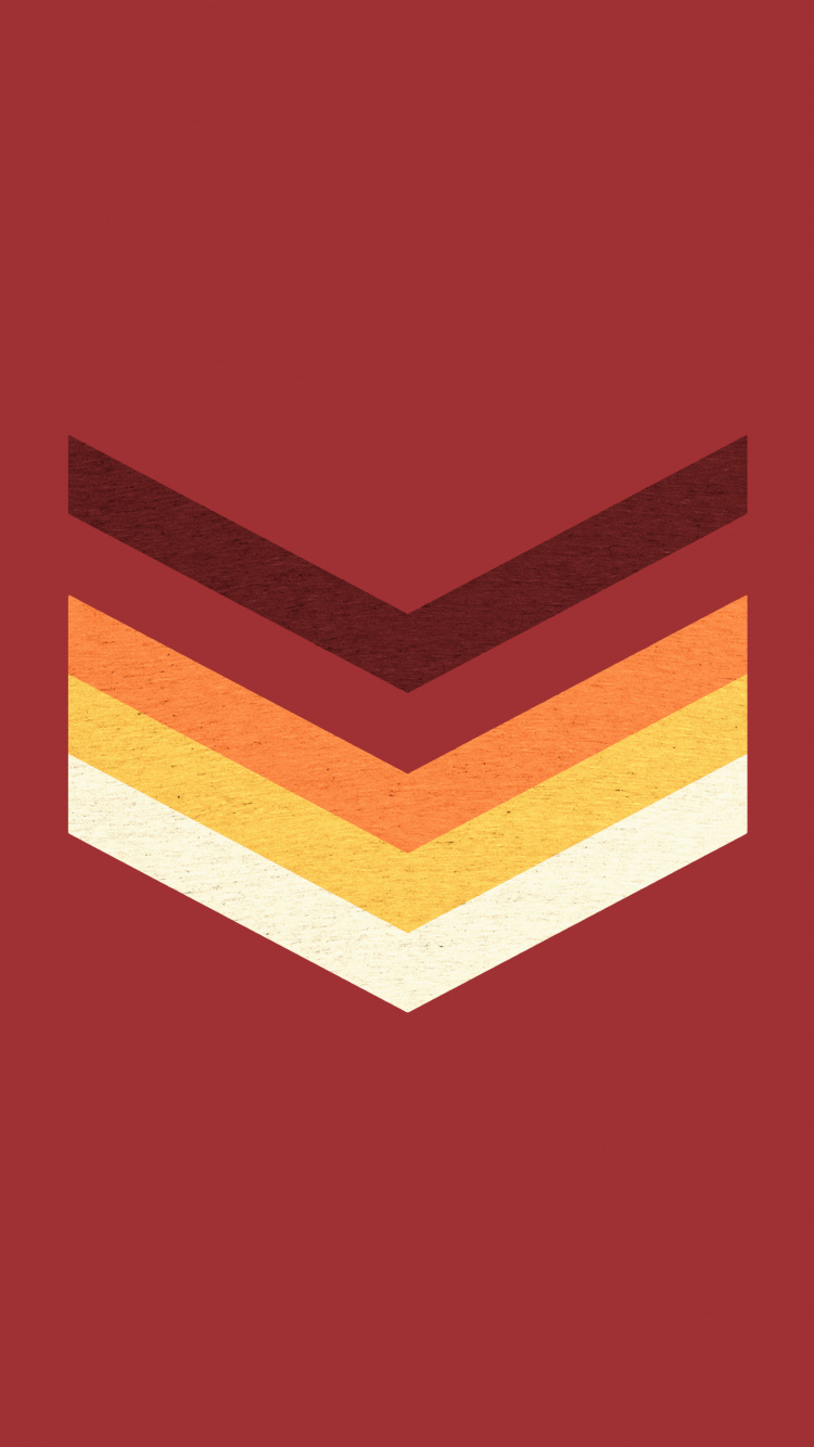 Red Yellow and Blue Logo. Wallpaper in 750x1334 Resolution