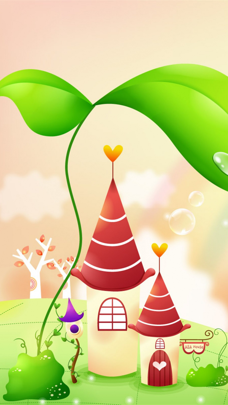 Verde, Ilustración, Arte, Artes Creativas, Diseño Gráfico. Wallpaper in 750x1334 Resolution