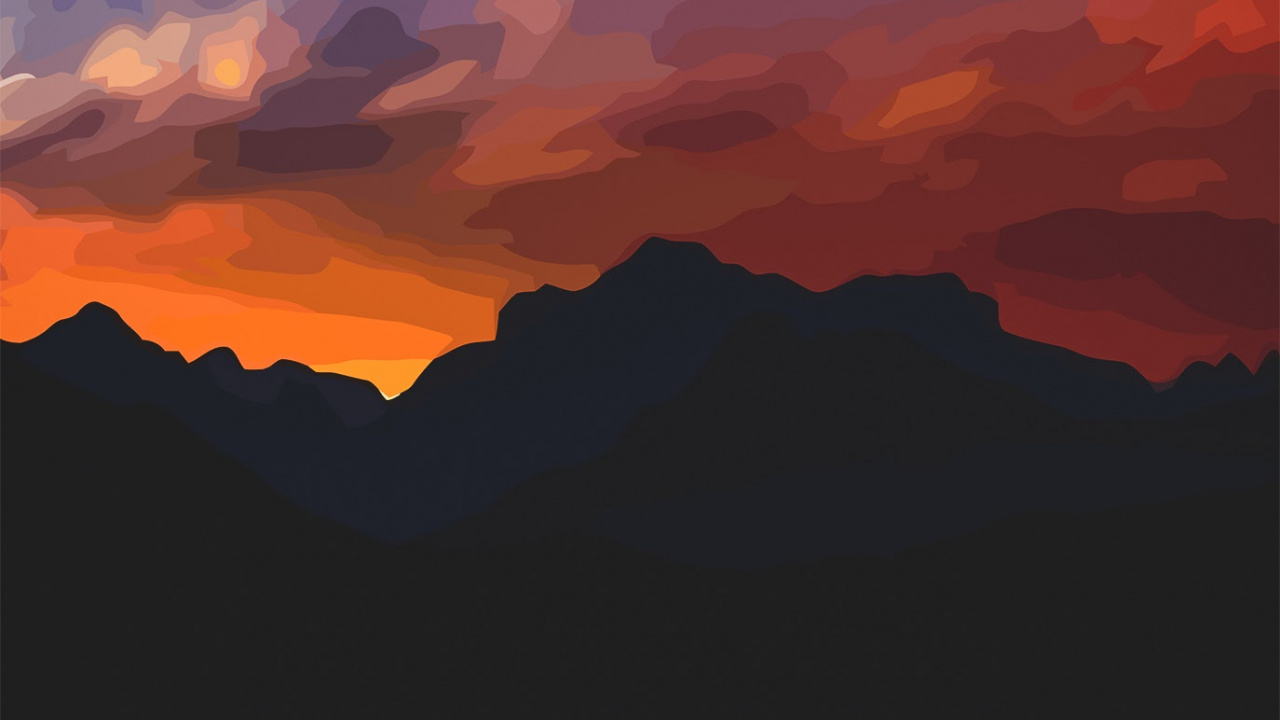 Cloud, Atmosphere, Nature, Afterglow, Natural Landscape. Wallpaper in 1280x720 Resolution