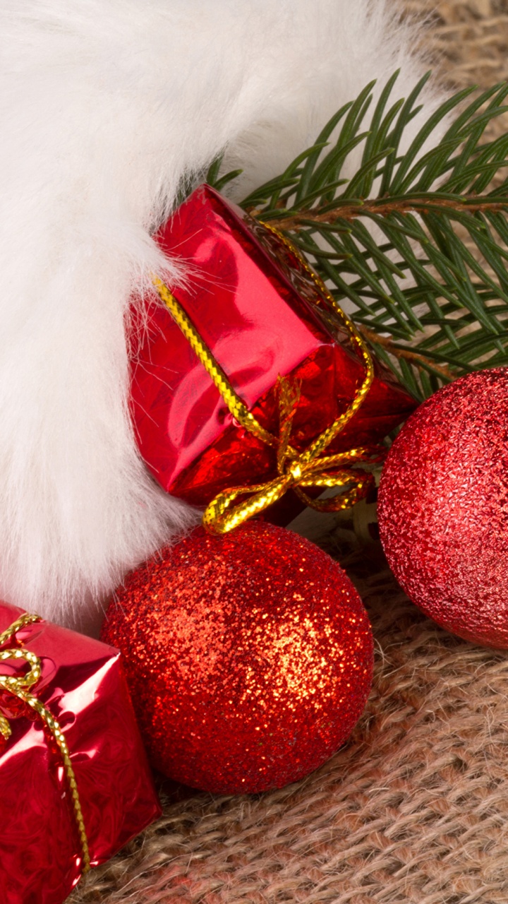 Christmas Day, Holiday, Ded Moroz, Christmas Decoration, Christmas Ornament. Wallpaper in 720x1280 Resolution