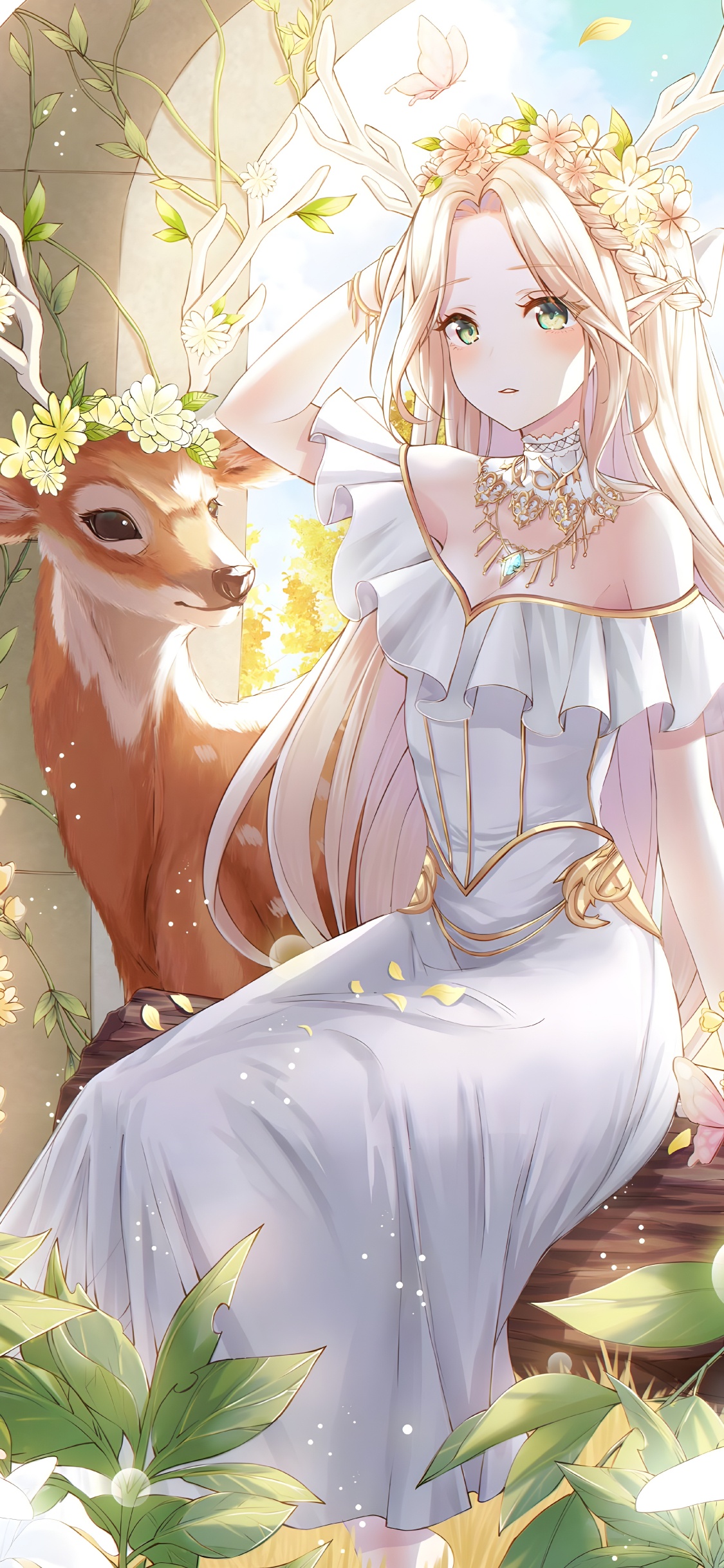 Belle Fille Animée, L'anime, Cartoon, Manche, Kawaii. Wallpaper in 1125x2436 Resolution