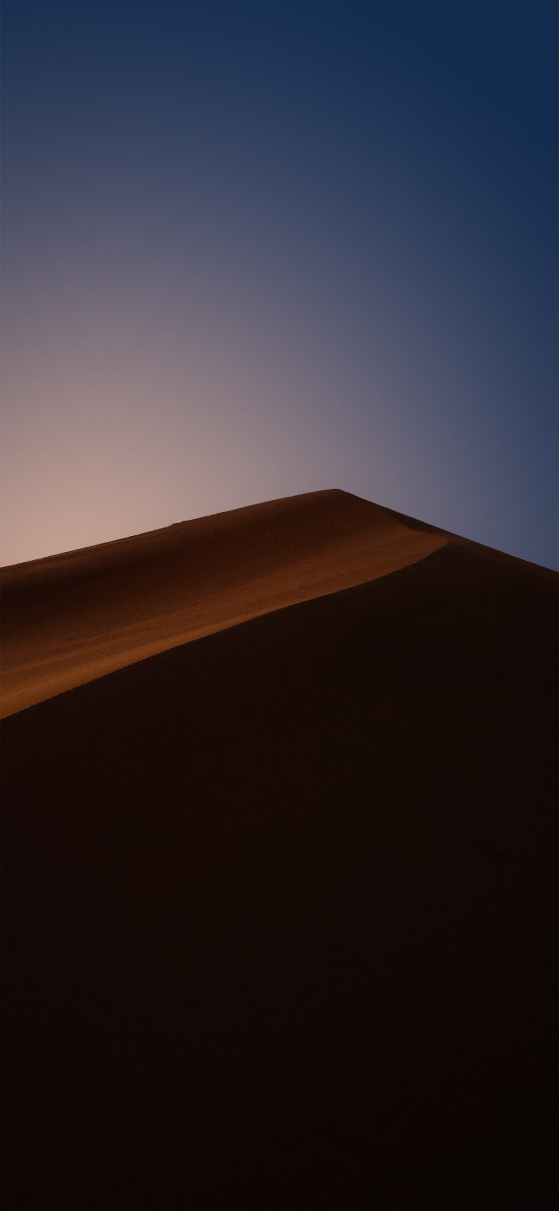 唱沙, 棕色, 斜坡, 和阴影的色彩, 地平线 壁纸 1125x2436 允许
