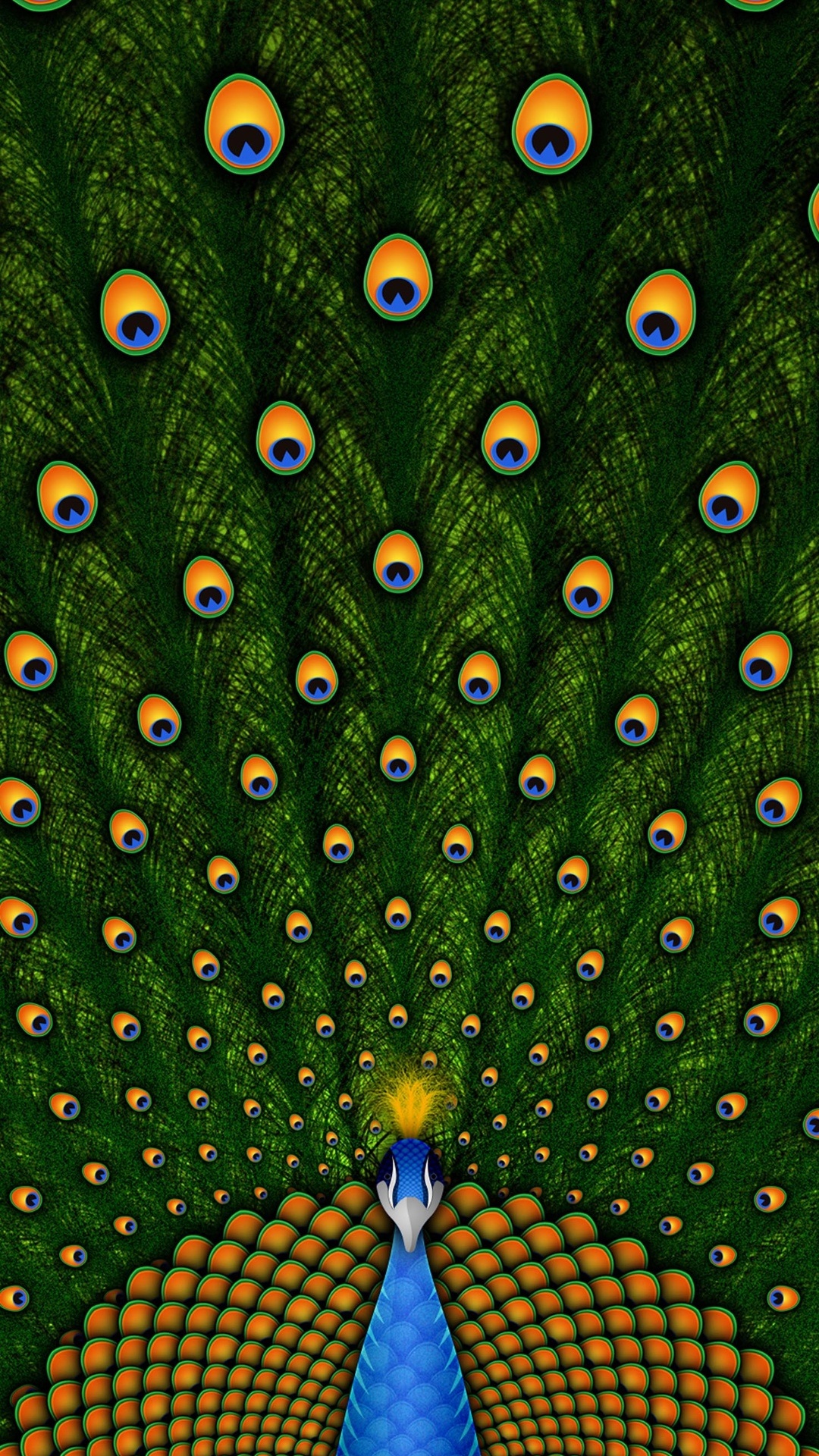 Design, Grafik-design, Blau, Gr, Botanik. Wallpaper in 1080x1920 Resolution