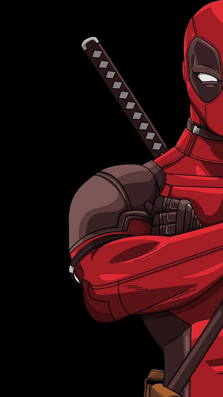 Super Dessin de Deadpool, Patauger Wilson, Dessin, Esquisse, Superhero. Wallpaper in 720x1280 Resolution