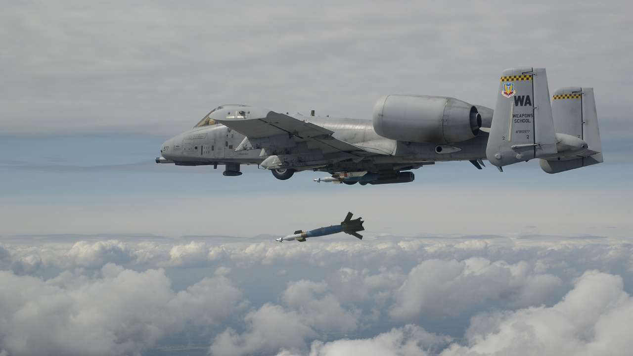 White Jet Plane on White Clouds During Daytime. Wallpaper in 1280x720 Resolution