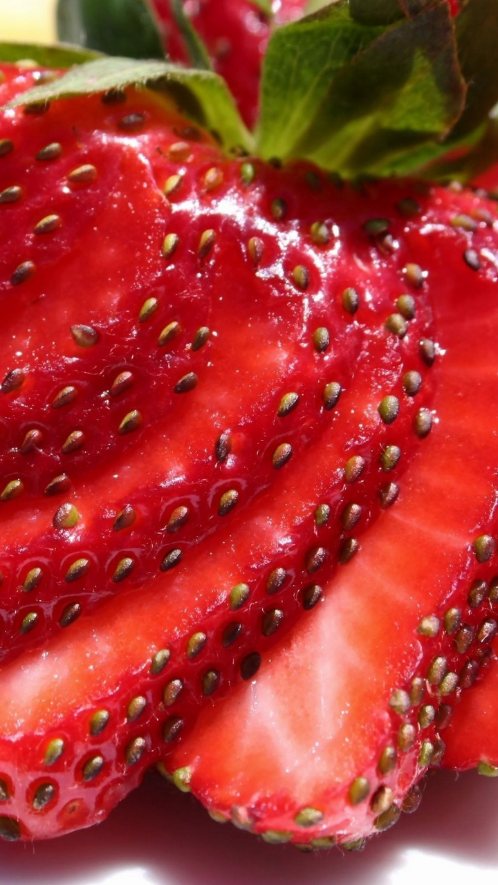 Tranche de Fraise, Jus, Orange, Goyave, Dessert. Wallpaper in 720x1280 Resolution