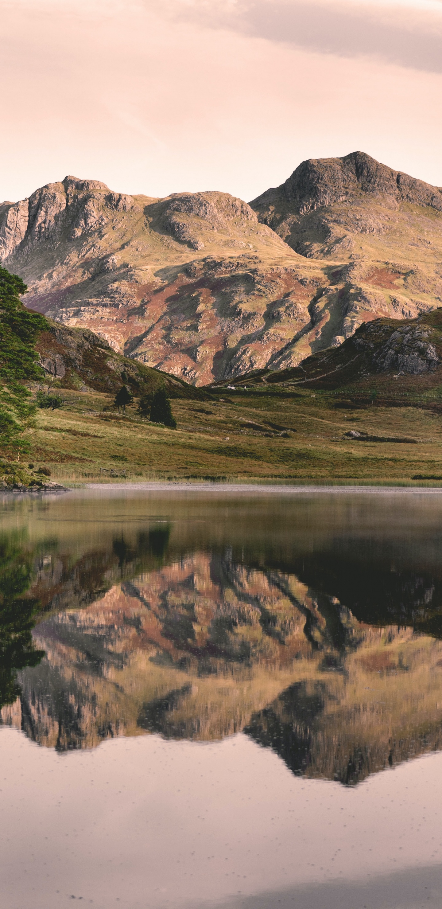 Reflexión, Montaña, Falla Hu, de Colores, Agua. Wallpaper in 1440x2960 Resolution