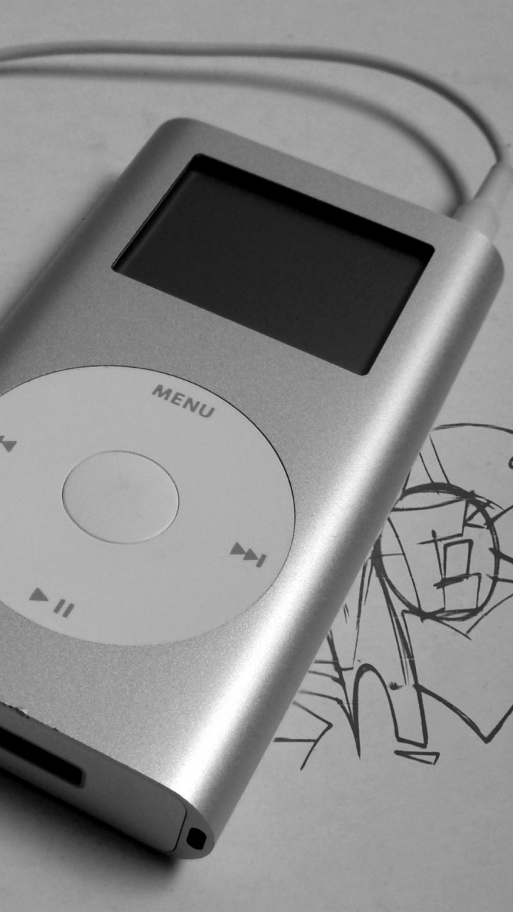 Silver Ipod Nano 4 th Gen. Wallpaper in 720x1280 Resolution