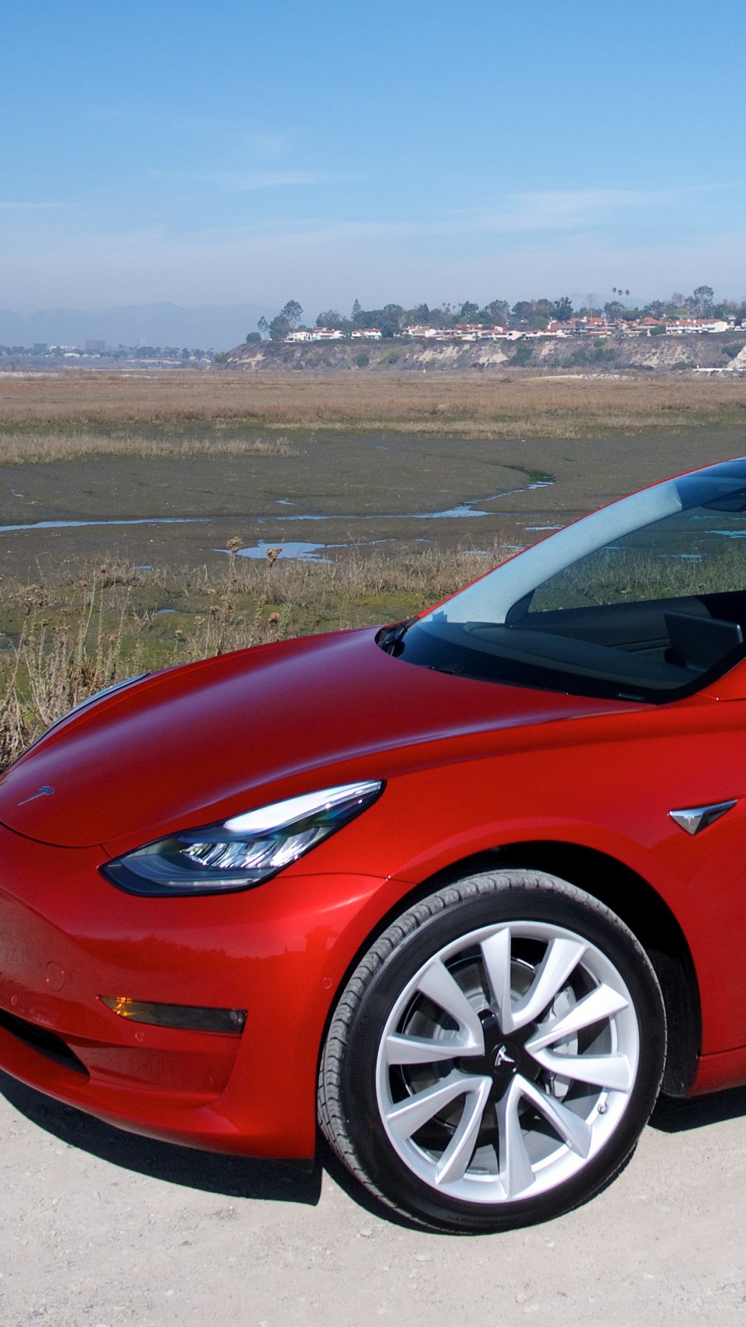 特斯拉s型, 特斯拉, 特斯拉的敞篷跑车, Tesla Model Y, Rim 壁纸 1080x1920 允许