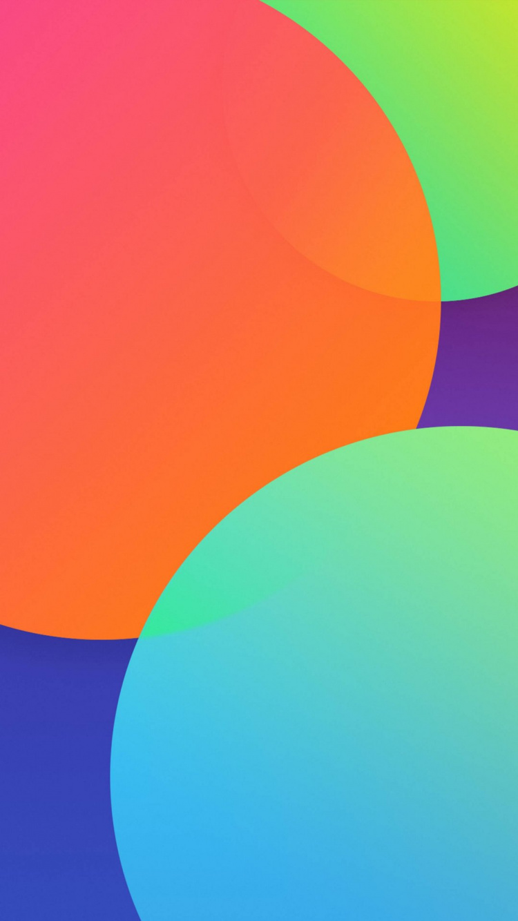 Flyme OS 6, Naranja, Meizu, Vuelame, Smartphone. Wallpaper in 750x1334 Resolution