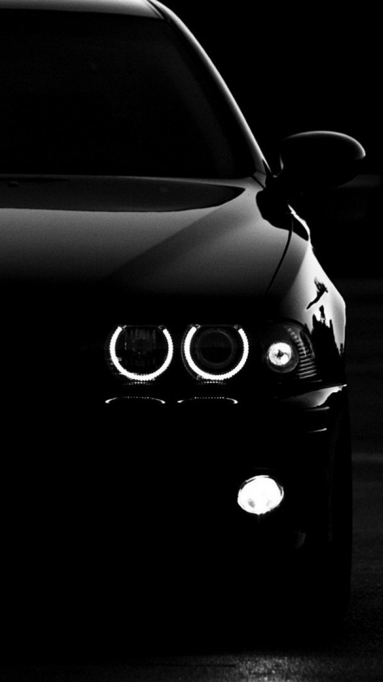 Black Porsche 911 on Black Asphalt Road. Wallpaper in 750x1334 Resolution