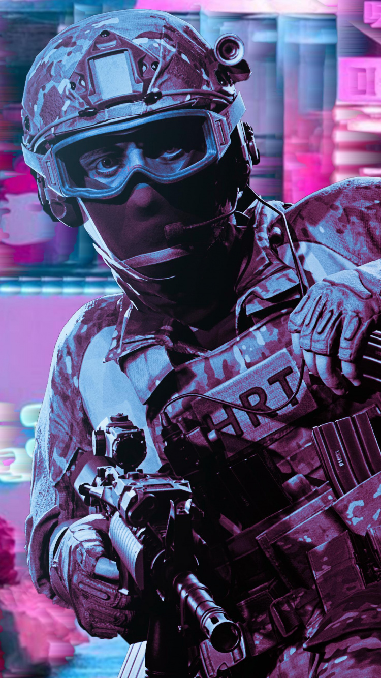 SWAT, Pink, Magenta, Purple, Figurine. Wallpaper in 750x1334 Resolution