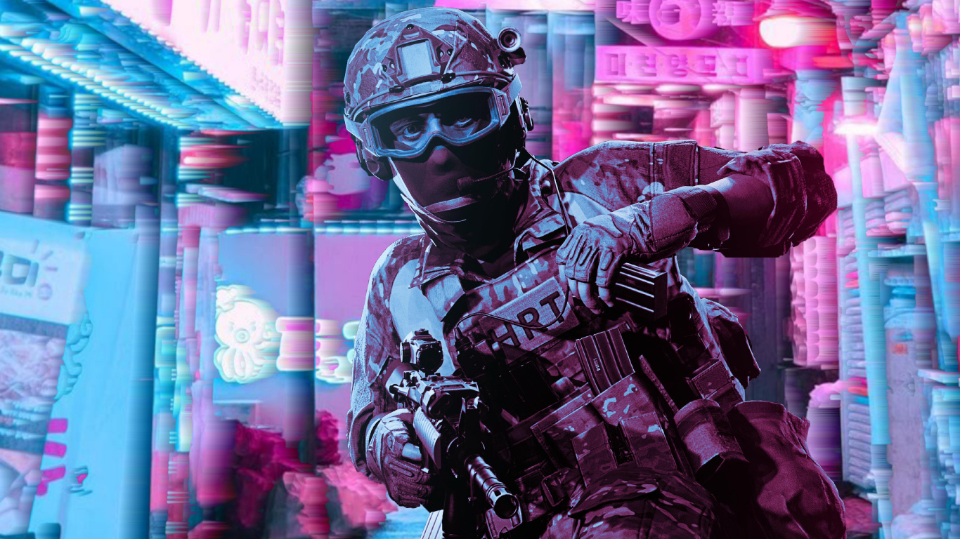 Swat, Pink, Magenta, Purpur, Games. Wallpaper in 1366x768 Resolution
