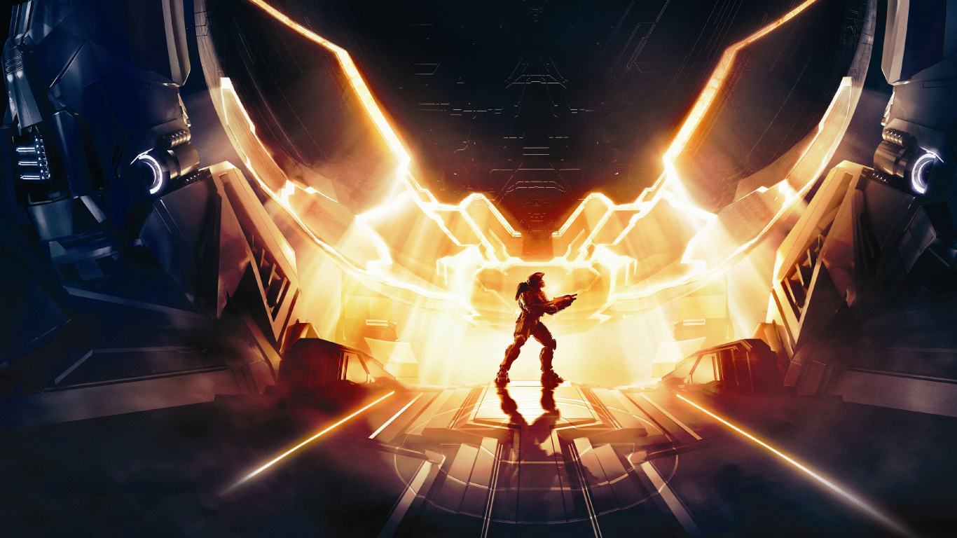Halo 4, Master Chief, pc Game, Games, Heat. Wallpaper in 1366x768 Resolution