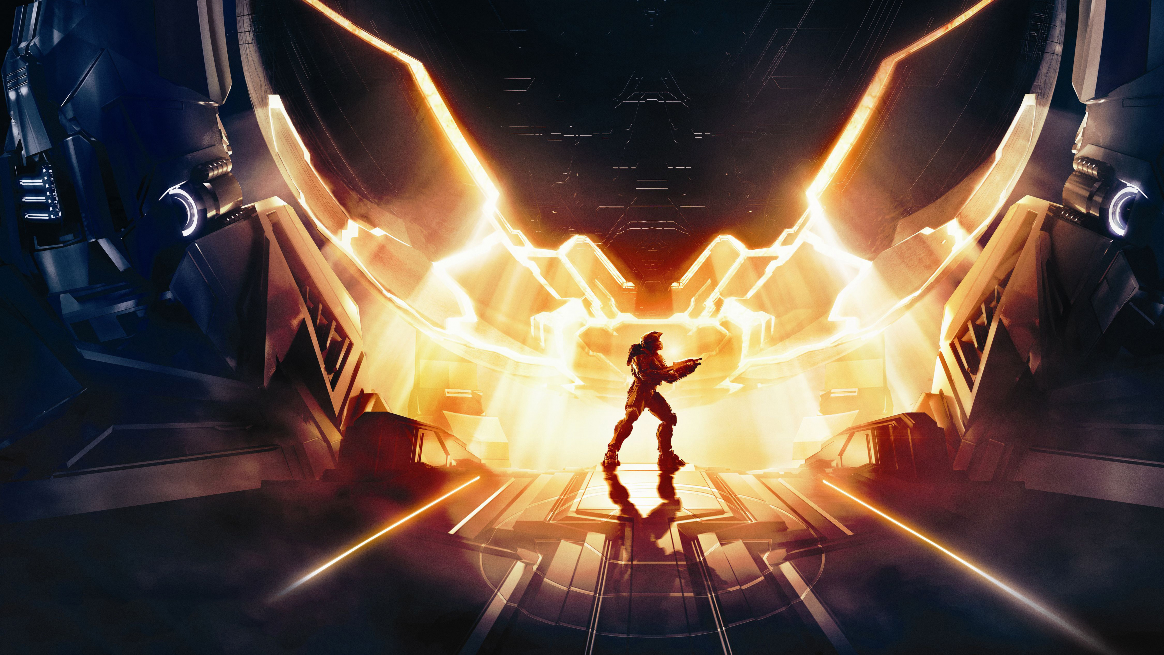 Halo 4, Master Chief, pc Game, Games, Heat. Wallpaper in 3840x2160 Resolution