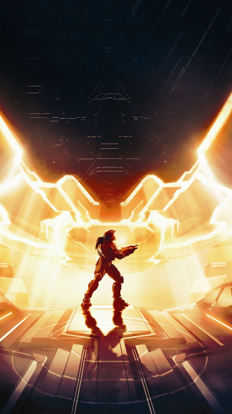 Halo 4, Master Chief, pc Game, Games, Heat. Wallpaper in 750x1334 Resolution