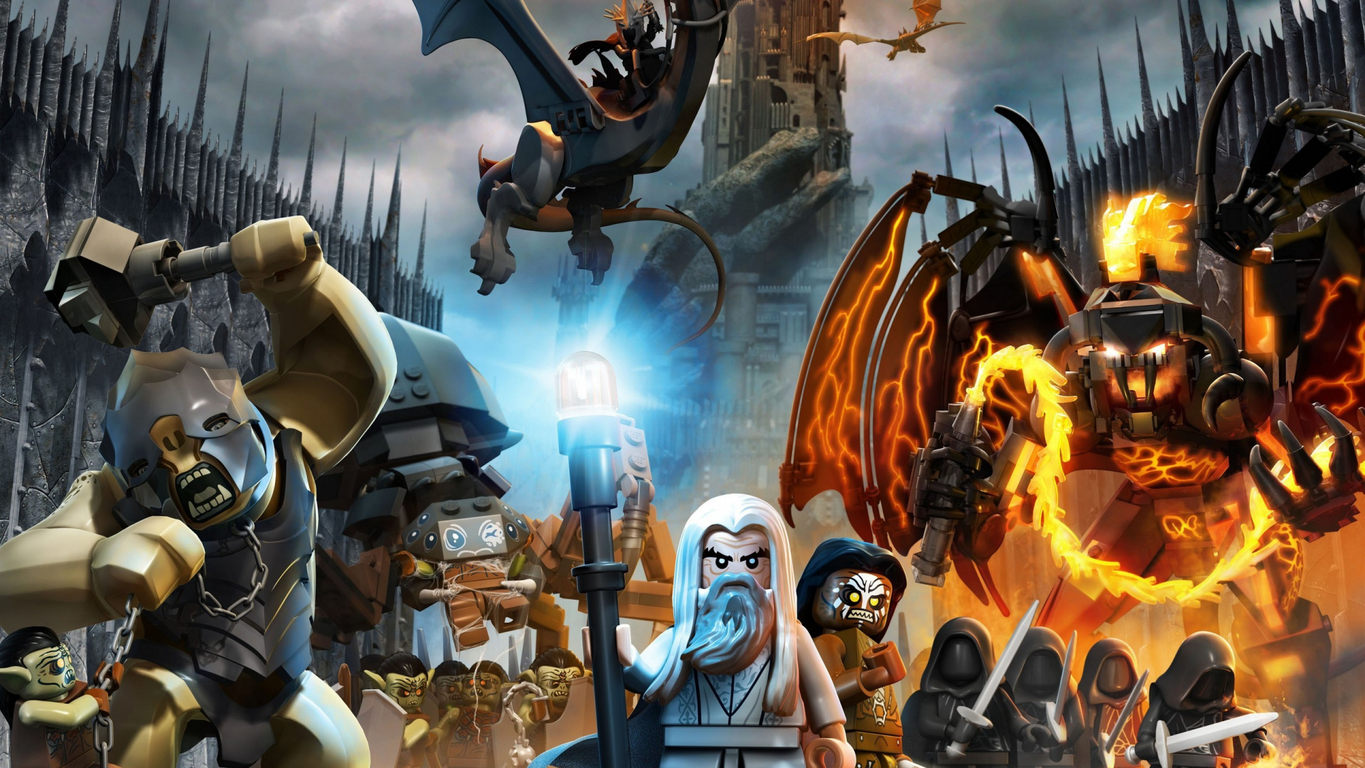 Lego The Hobbit, The Lord of The Rings, Lego, pc Game, Games. Wallpaper in 1920x1080 Resolution