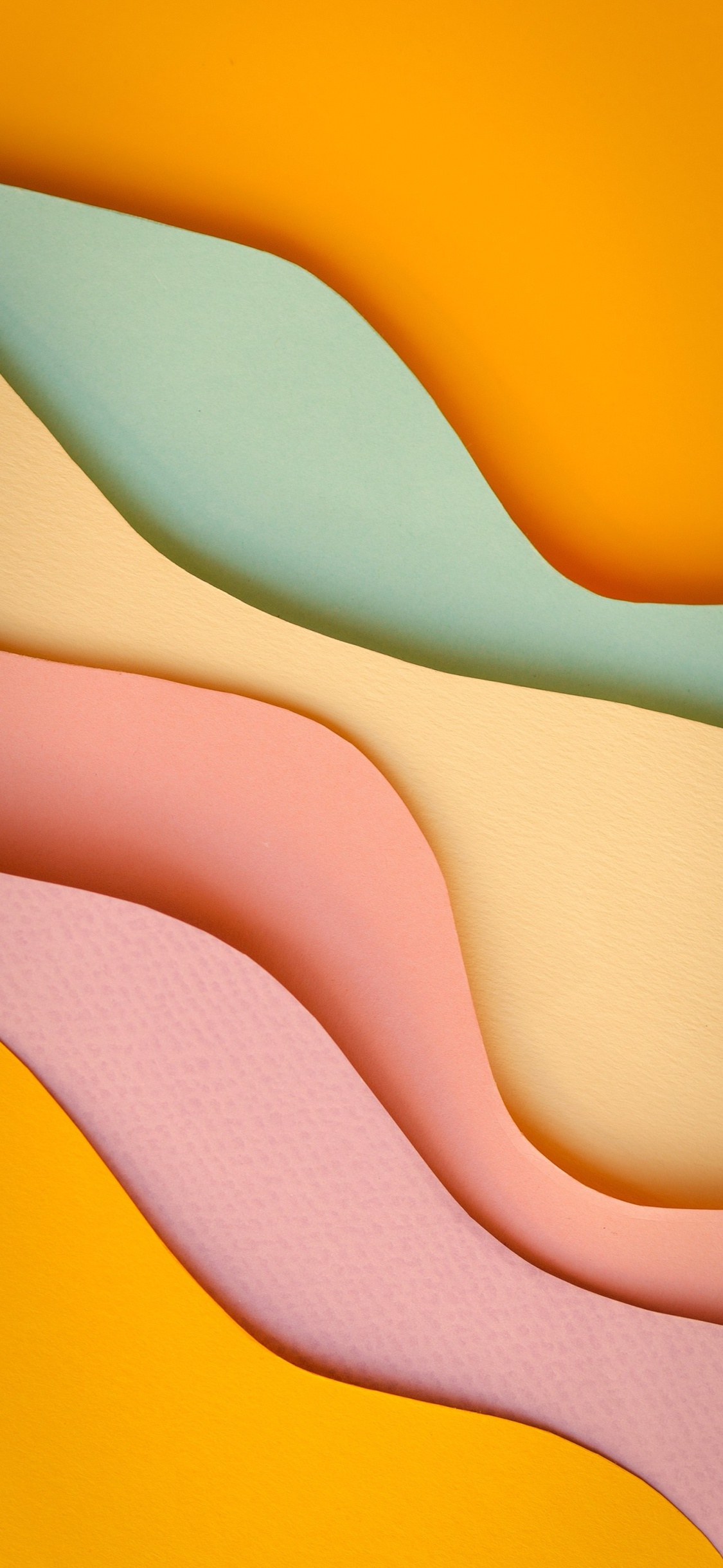 Orange, Material Property, Tints and Shades, Pattern, Peach. Wallpaper in 1125x2436 Resolution