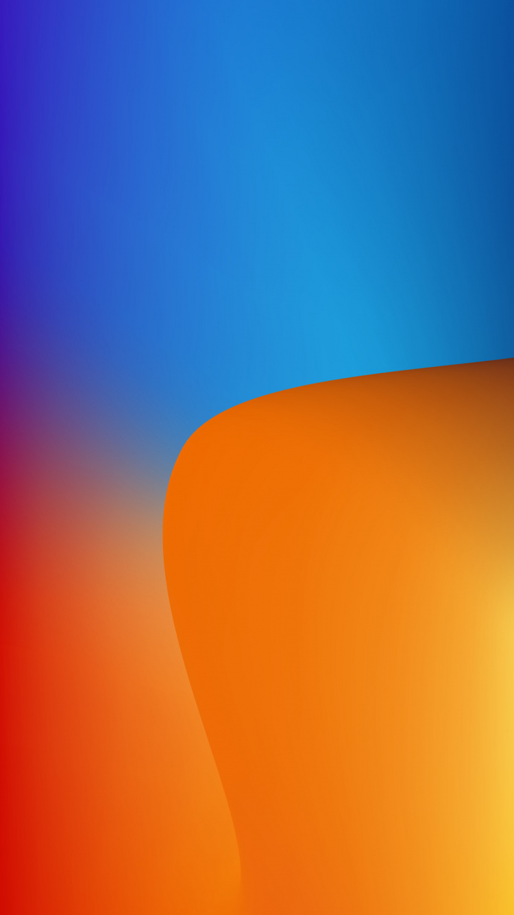Amber, Orange, Horizon, Tints and Shades, Landscape. Wallpaper in 750x1334 Resolution