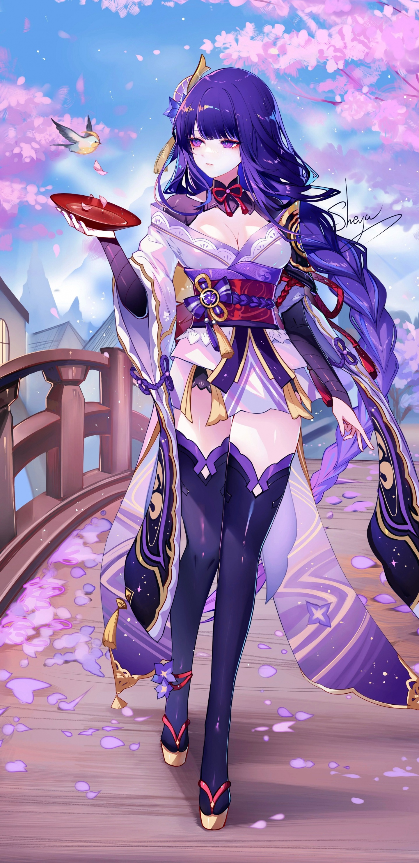 Anime, Sheya Arte Genshin, Arte Animado, Arte, Fan Art. Wallpaper in 1440x2960 Resolution