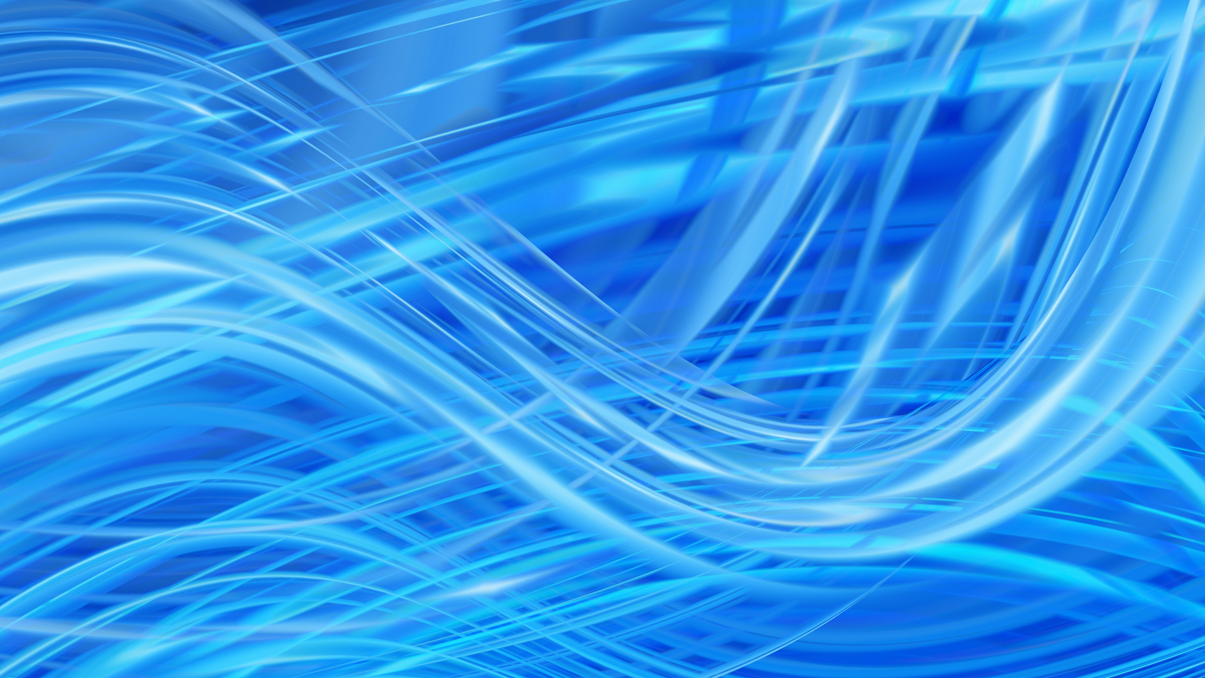 Papier Peint Numérique Lumière Bleue et Blanche. Wallpaper in 3840x2160 Resolution