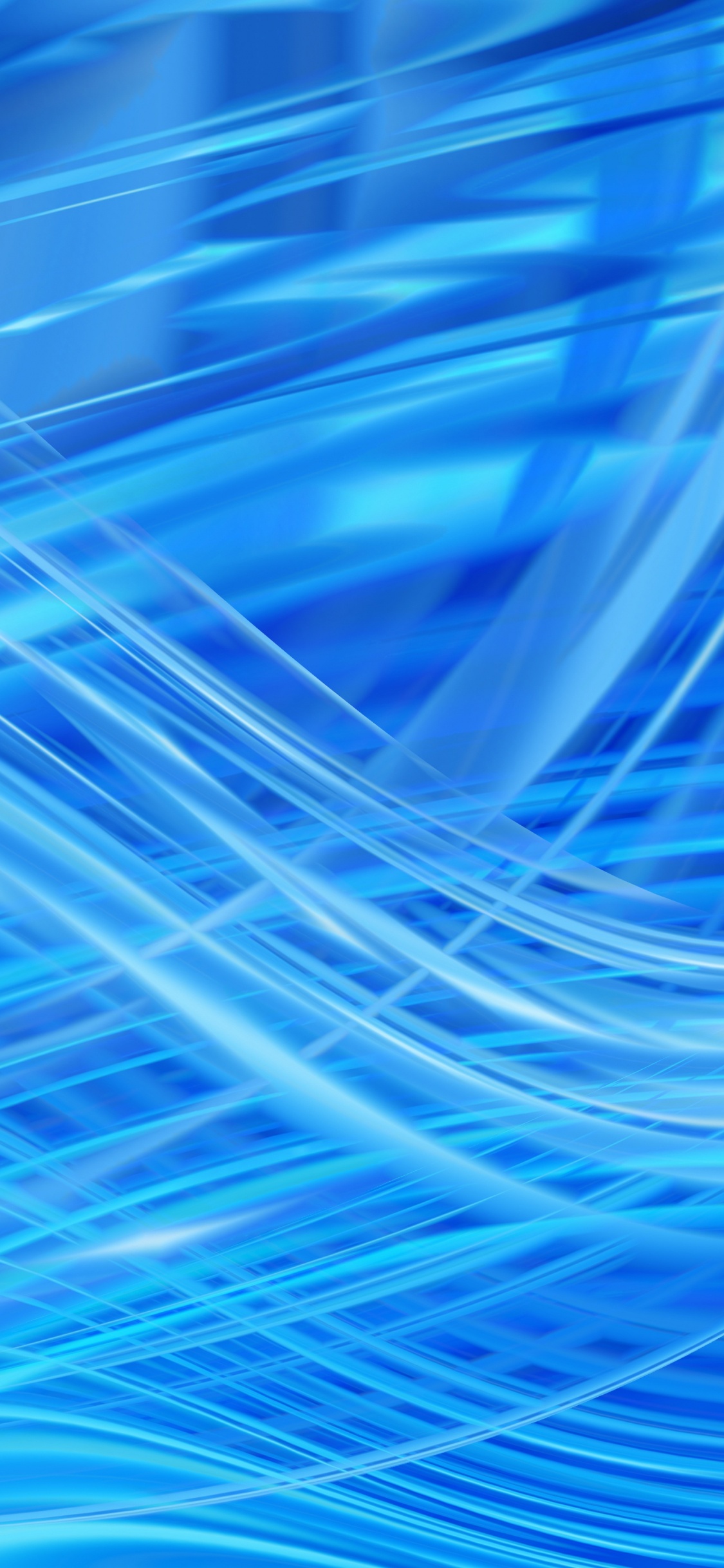 Blue and White Light Digital Wallpaper. Wallpaper in 1125x2436 Resolution