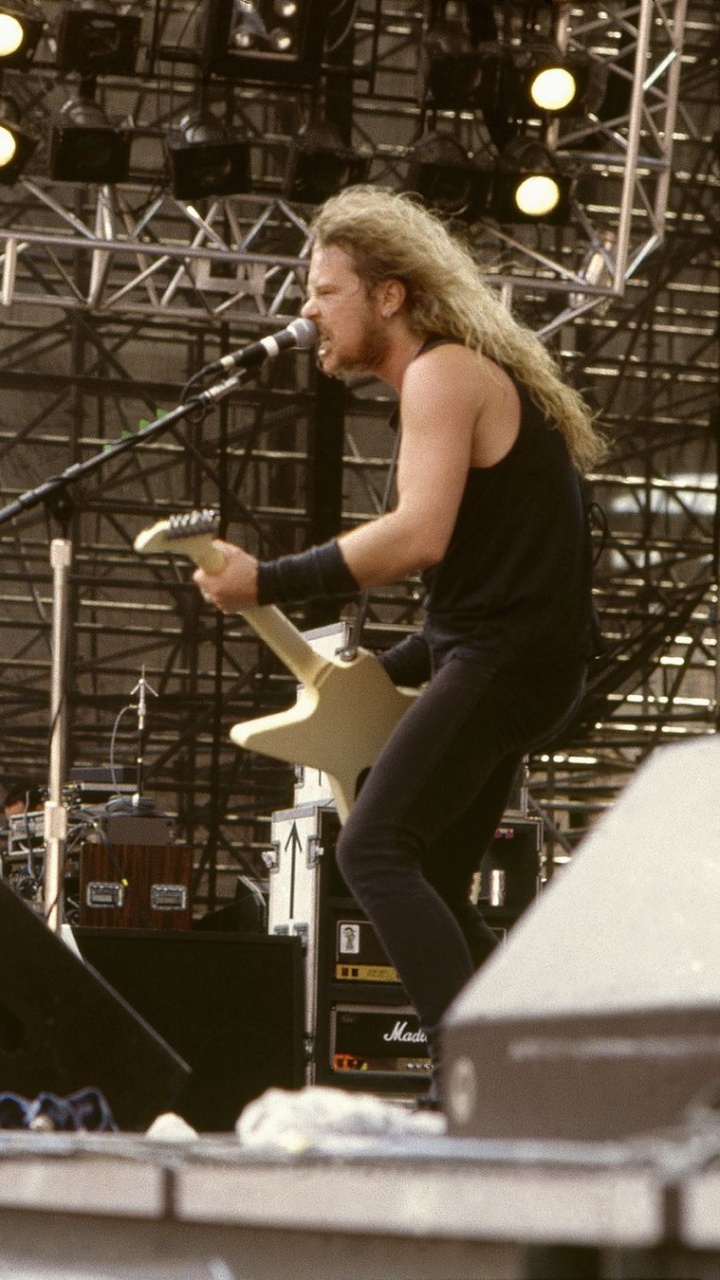 Metallica, Heavy Metal, Performance, Music, Musician. Wallpaper in 720x1280 Resolution
