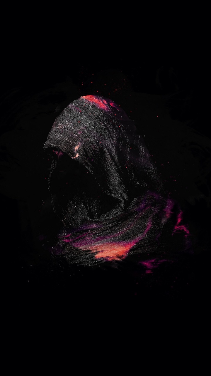 Darkness, Art, Magenta, Snout, Painting. Wallpaper in 720x1280 Resolution