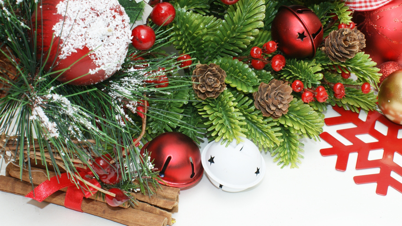 Weihnachten, Weihnachtsdekoration, Christmas Ornament, Weihnachtsbaum, Fir. Wallpaper in 1280x720 Resolution