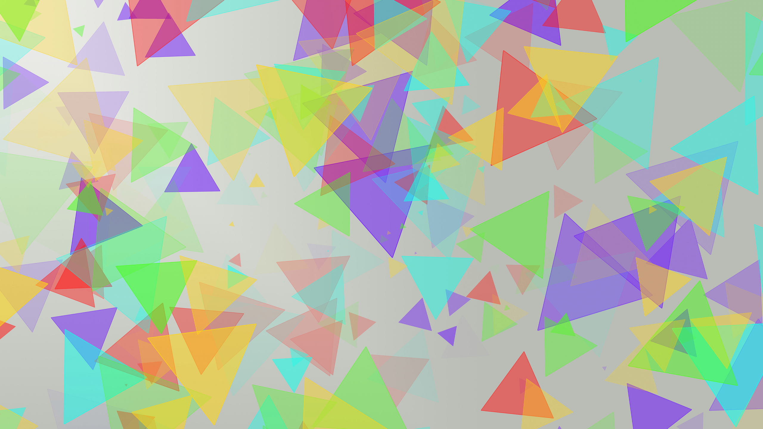 三角形, 对称, 技术纸 壁纸 2560x1440 允许