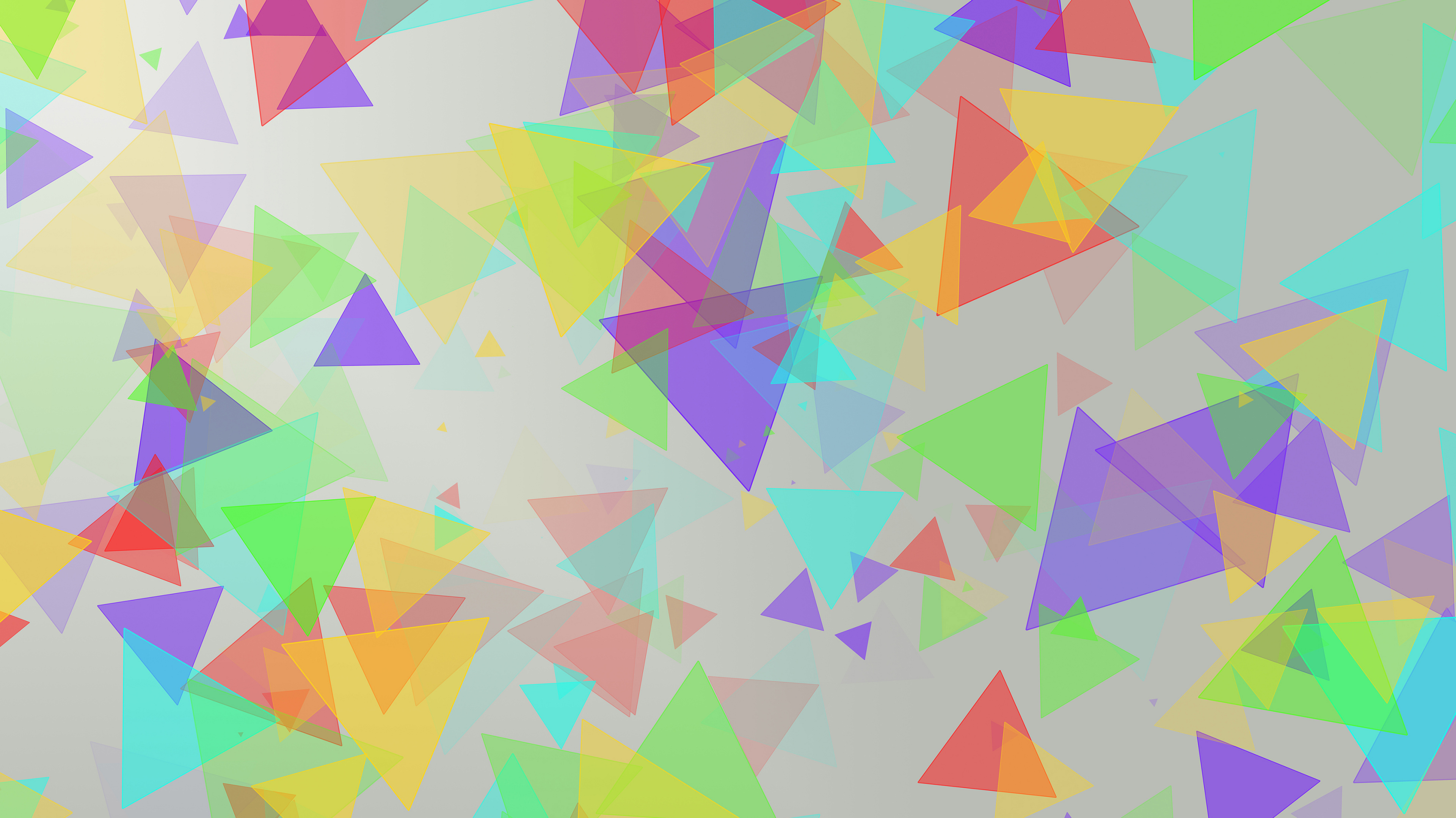 三角形, 对称, 技术纸 壁纸 3840x2160 允许