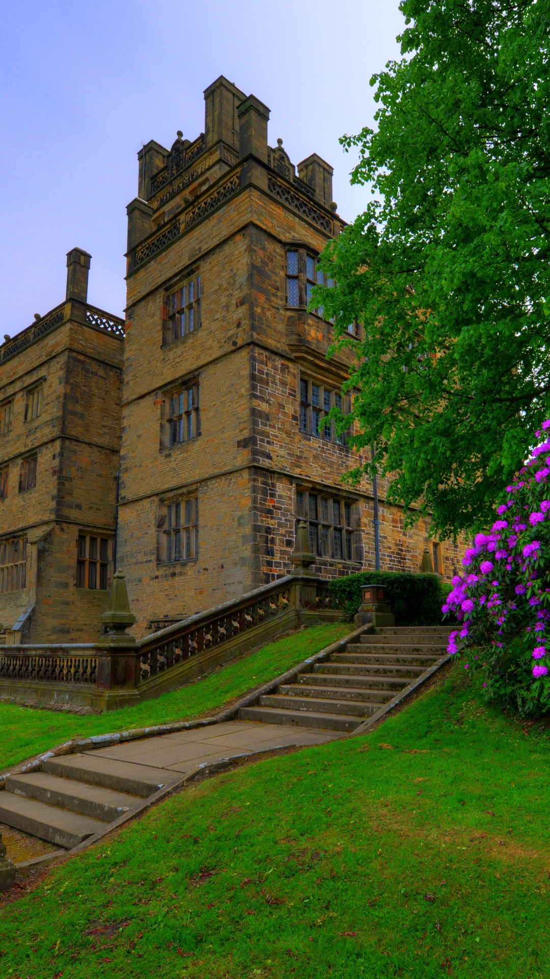 性质, 花园, 的房子, 草, 弹簧 壁纸 1080x1920 允许