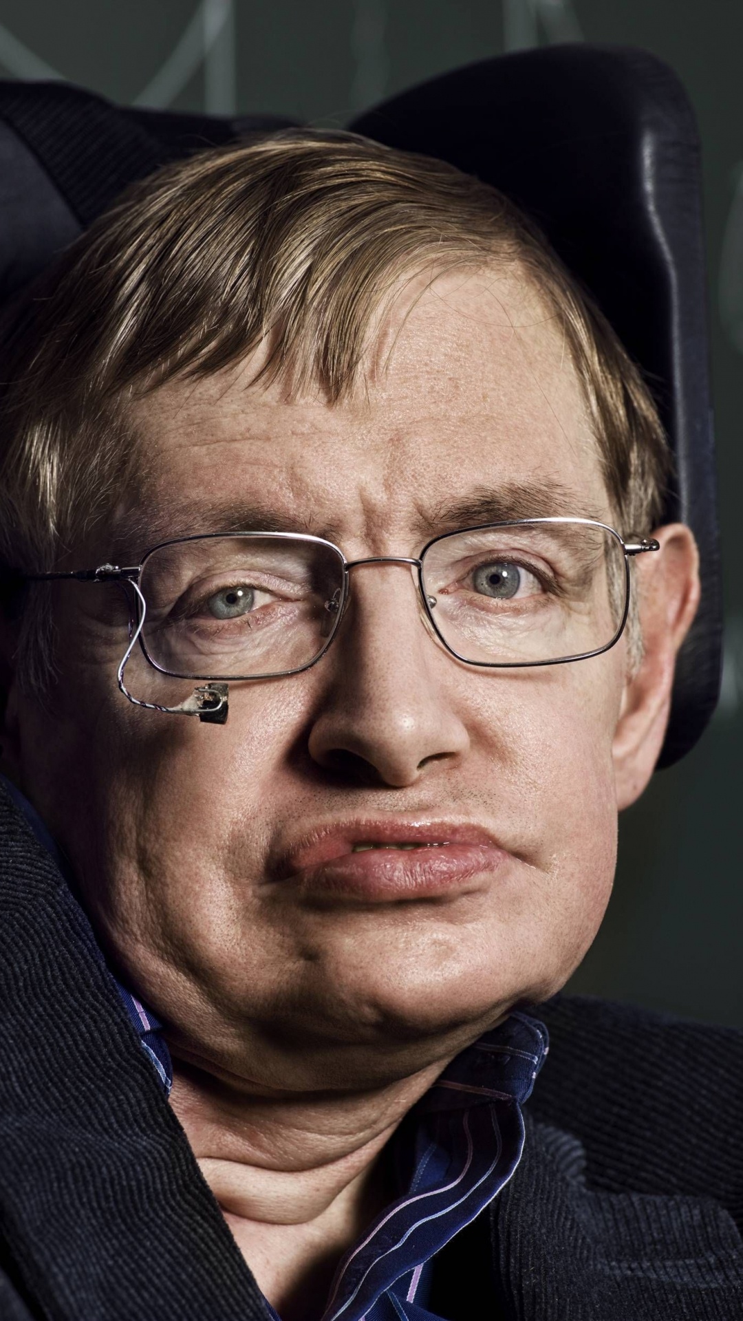 Stephen Hawking, Scientist, Face, Glasses, Chin. Wallpaper in 1080x1920 Resolution