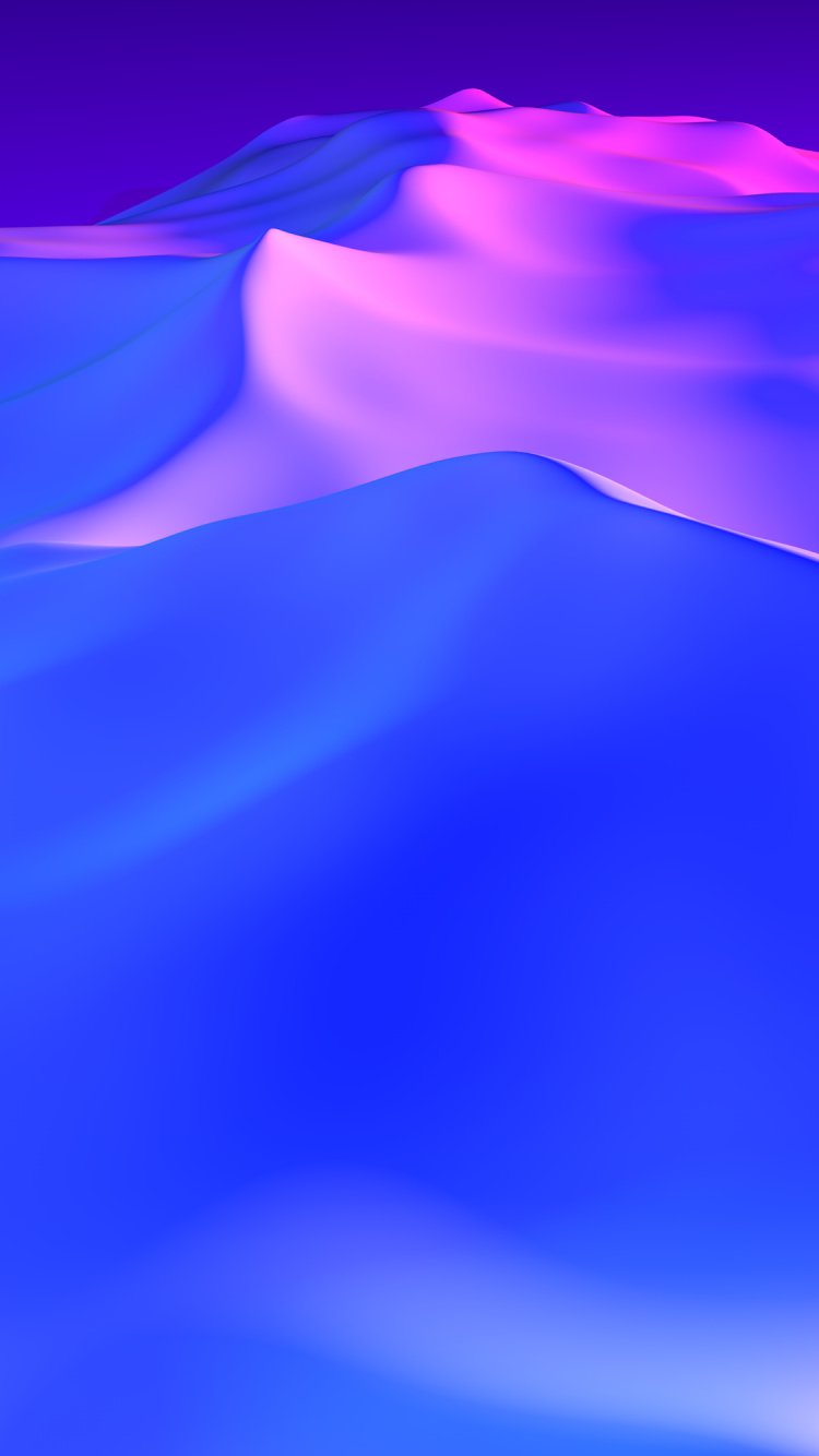 Apple, Blue, Purple, Pente, Violette. Wallpaper in 750x1334 Resolution