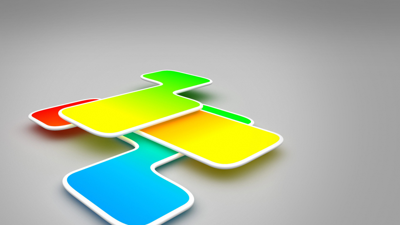Color, Abstract Art, Graphics, Symbol. Wallpaper in 1366x768 Resolution