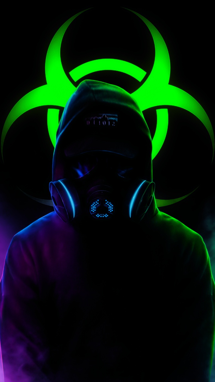 Amoled, OLED, Light, Green, Cap. Wallpaper in 720x1280 Resolution