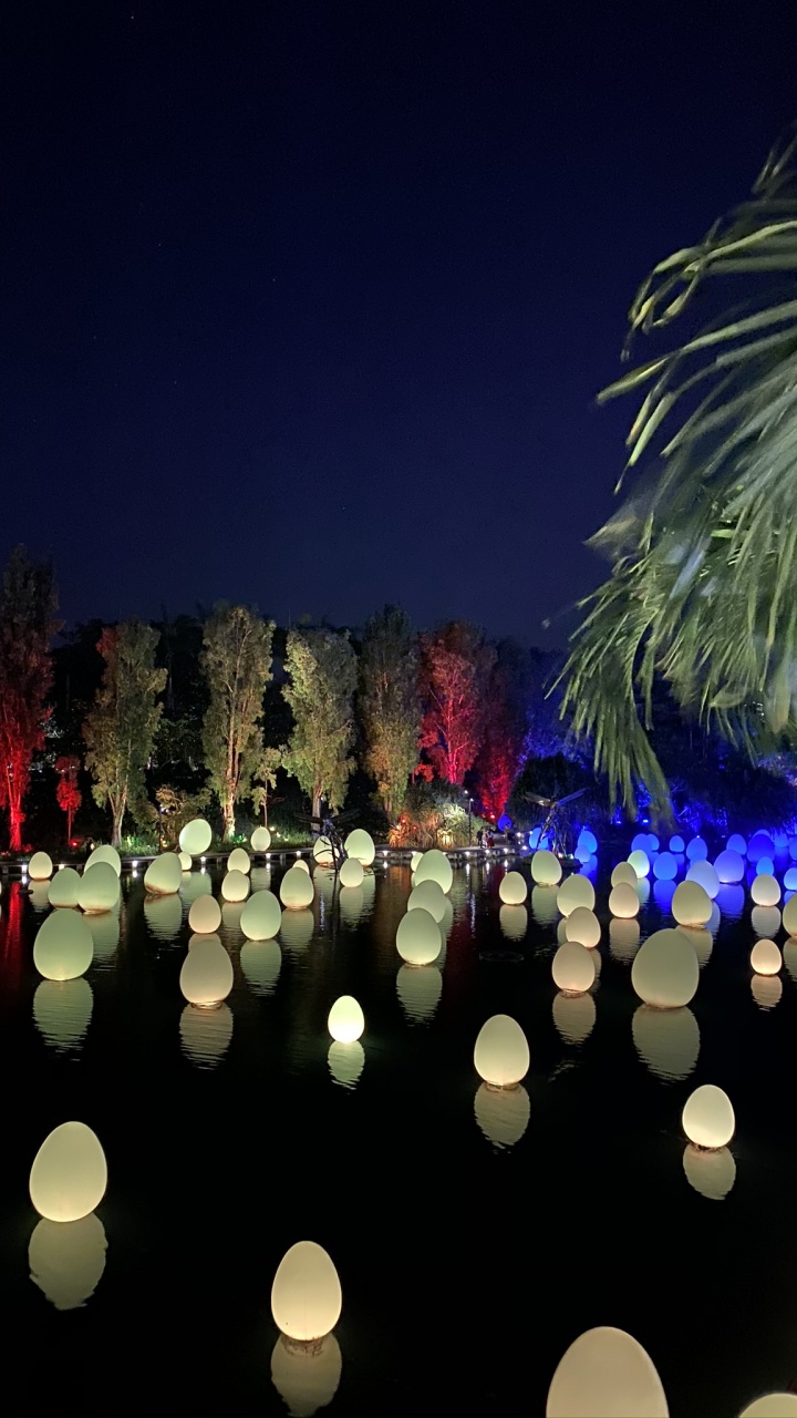 反射, 风景照, 科学, 午夜, 雷勒蓝色的 壁纸 720x1280 允许