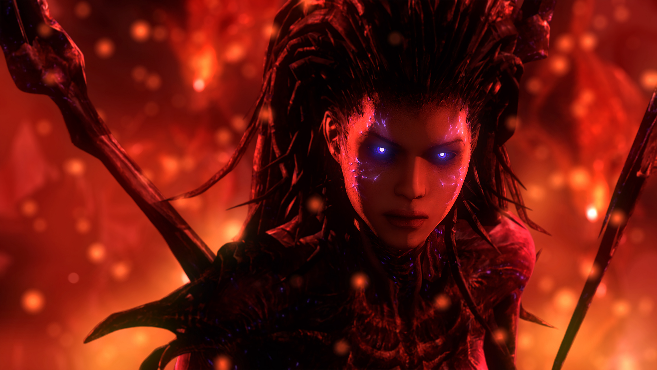 Sarah Kerrigan, Héros de la Tempête, Démon, Les Jeux Vidéo, Starcraft. Wallpaper in 2560x1440 Resolution