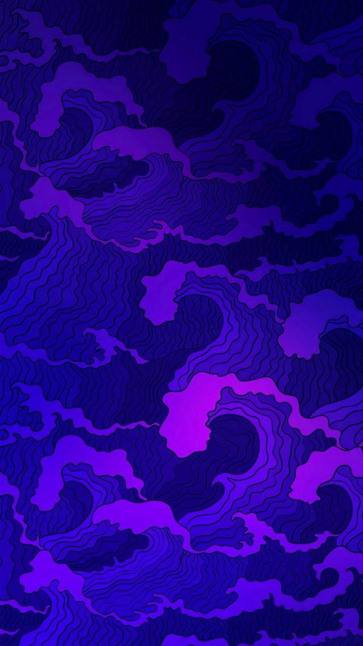 Azure, 水上, 艺术, 品红色, 电蓝色的 壁纸 720x1280 允许