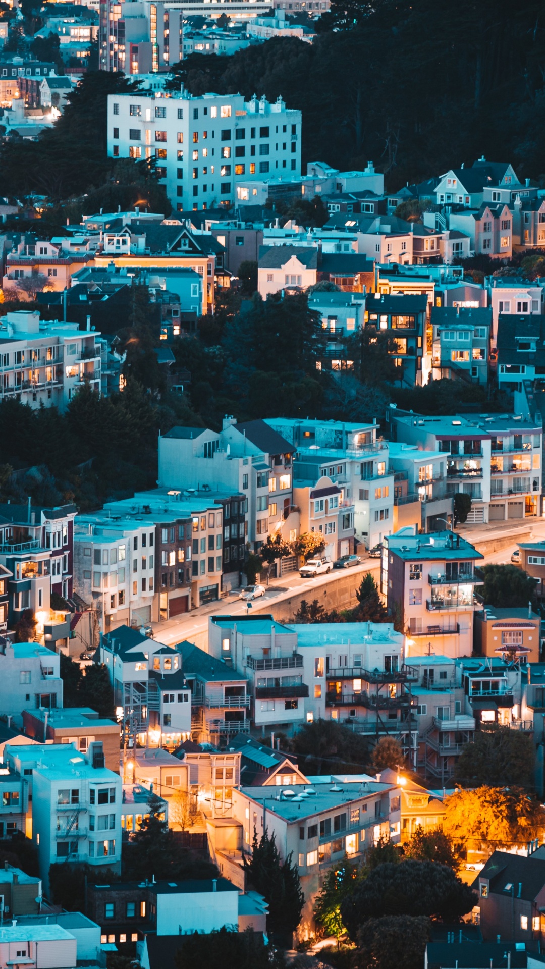 Vue Aérienne de la Ville Pendant la Journée. Wallpaper in 1080x1920 Resolution