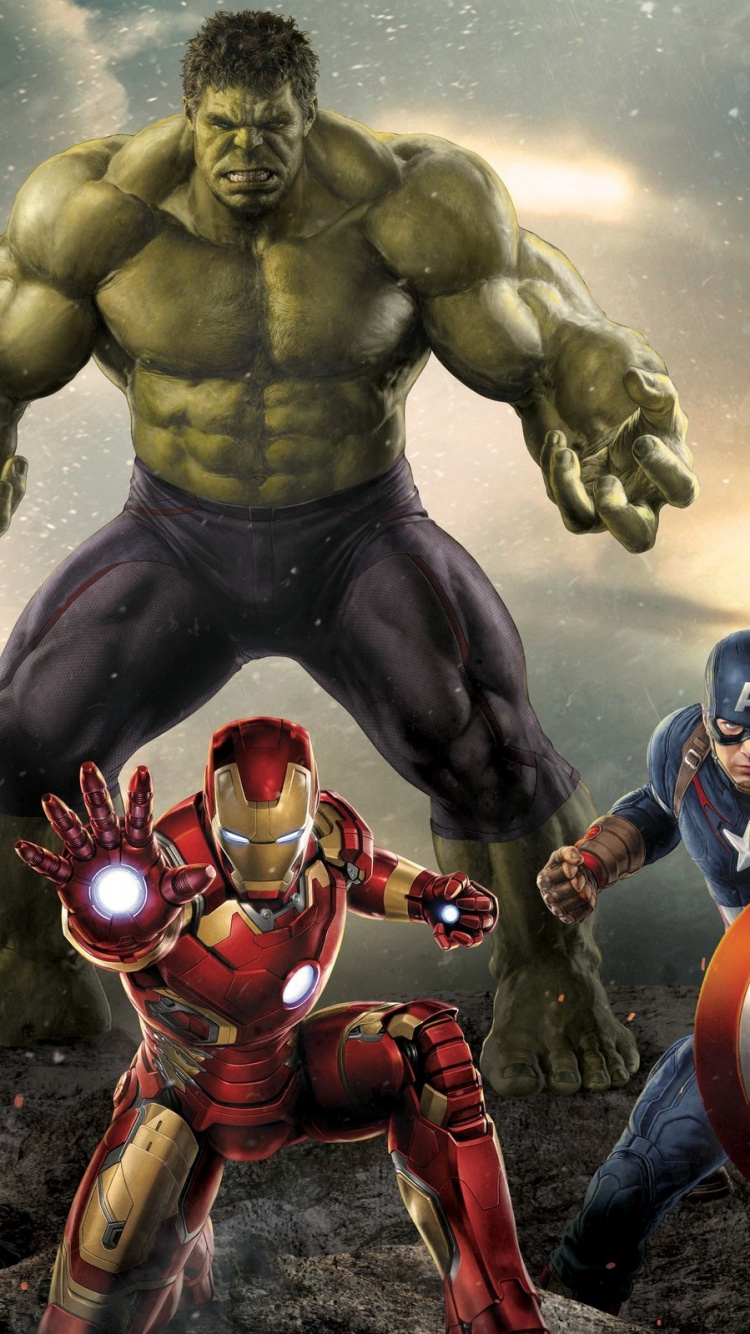 Rote Und Schwarze Iron Man Actionfigur. Wallpaper in 750x1334 Resolution