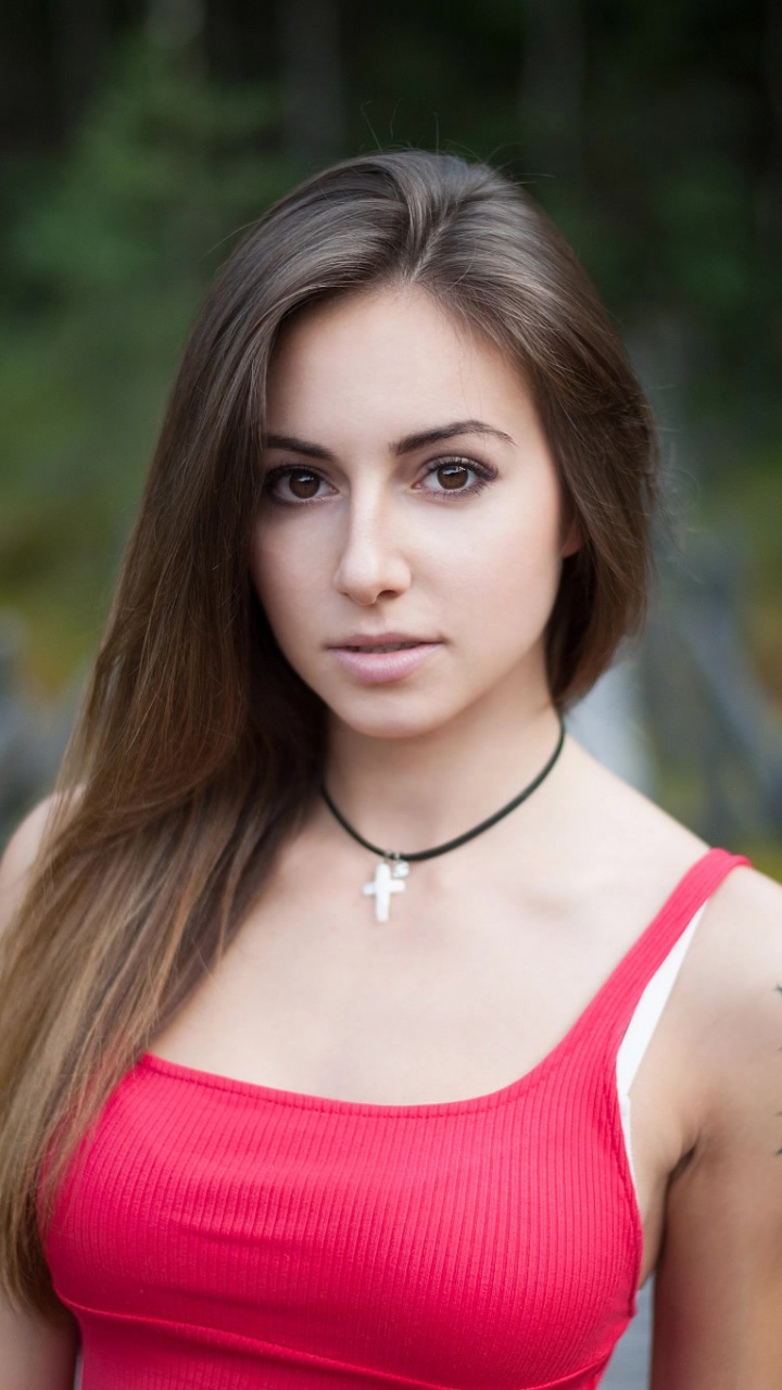 Eliza Wolniewicz, Hair, Face, Beauty, Lip. Wallpaper in 720x1280 Resolution