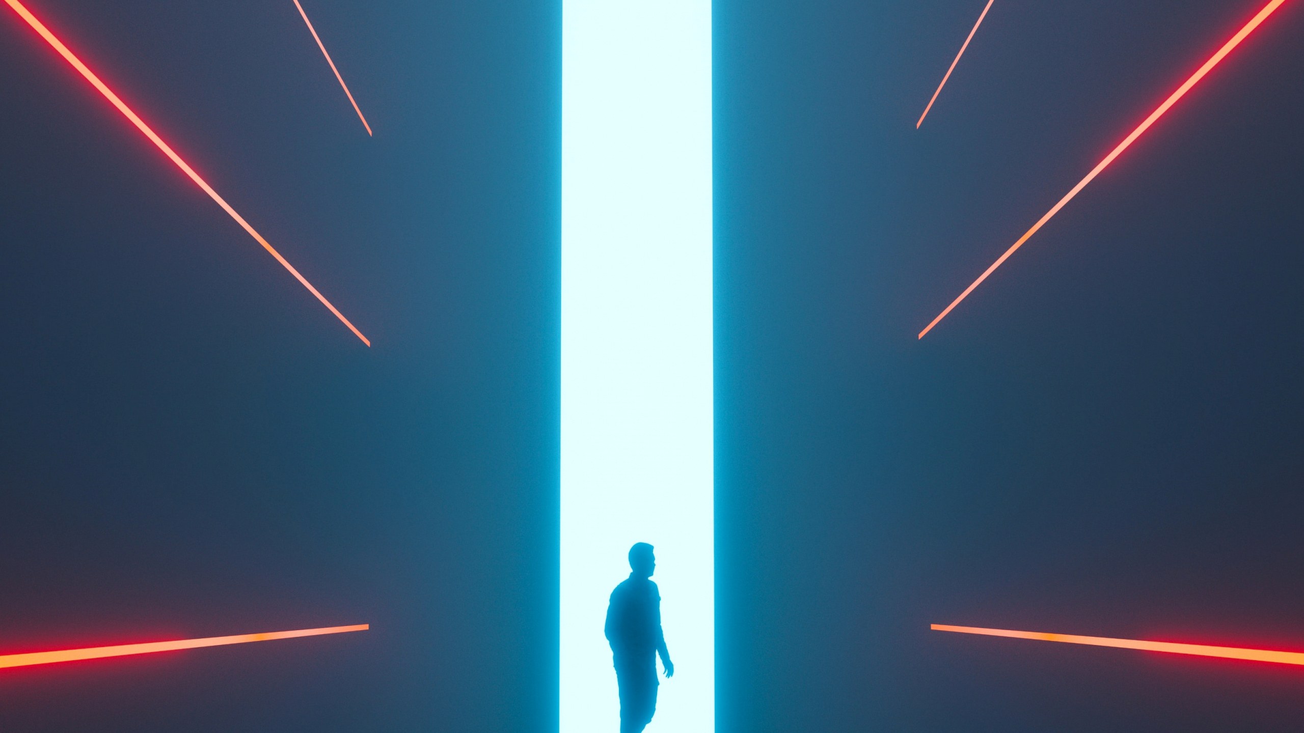 Lumière, Triste, Illustration, Art, Électricité. Wallpaper in 2560x1440 Resolution